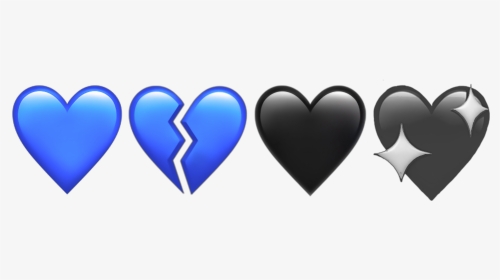 Transparent Emoji Tumblr Png - Broken Purple Heart Emoji, Png Download, Transparent PNG