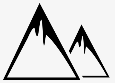 Snowy Mountains - Icono Montaña, HD Png Download, Transparent PNG