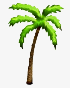 Palm Tree Art Tropical Palm Trees Clip Art Go Back - Palm Trees Png Cartoon, Transparent Png, Transparent PNG