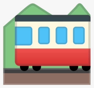 Mountain Railway Icon - 🚞 Emoji, HD Png Download, Transparent PNG
