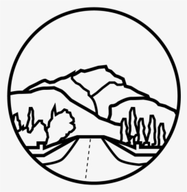 Cascade Mountain Banff Drawing, HD Png Download, Transparent PNG