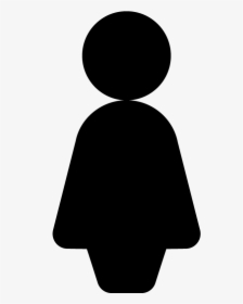 User Female Icon Symbol Vector Female User Icon, HD Png Download, Transparent PNG