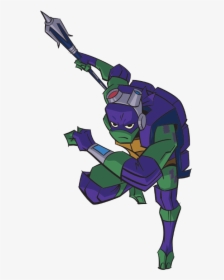 Donnie Is Wearing A Lot More Tech Than Usual In This - Rise Of The Teenage Mutant Ninja Turtles Donatello, HD Png Download, Transparent PNG
