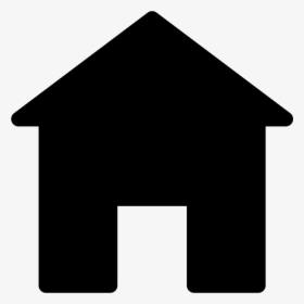 House Roof Silhouette At Getdrawings - Home Icon Vector Png, Transparent Png, Transparent PNG