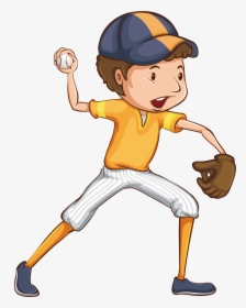 Ball Cartoon Illustration Game - Play Baseball Cartoon Png, Transparent Png, Transparent PNG