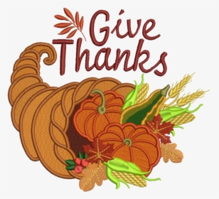 Cornucopia X Give Thanks Thanksgiving Filled Machine - Thanksgiving, HD Png Download, Transparent PNG
