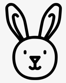 Bunny Rabbit Cute Happy - Portable Network Graphics, HD Png Download, Transparent PNG