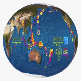 Making Spherical Earthquake Images - Earth, HD Png Download, Transparent PNG