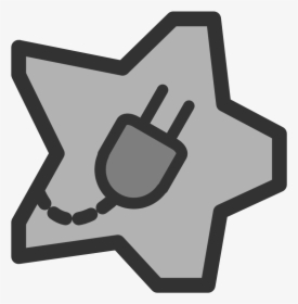 Free Clip Art Ftenergy Star - Energy Clipart Black And White Transparent, HD Png Download, Transparent PNG