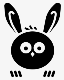 Owl Bunny Rabbit Ears - Cartoon, HD Png Download, Transparent PNG