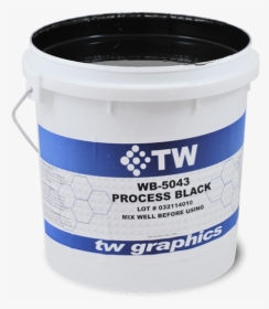 Tw 5043 Gloss Halftone Black Water Based Poster Ink - Plastic, HD Png Download, Transparent PNG