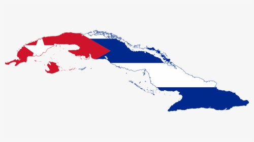 Cuba Flag Map, HD Png Download, Transparent PNG