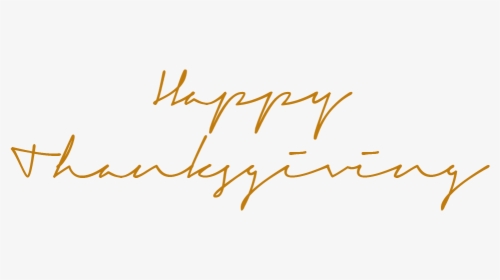 Happy Thanksgiving Signature Text - Inner Circle, HD Png Download, Transparent PNG