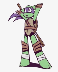 #donatello #tmnt2012 #nickelodeon #overlays #eraser - Cartoon, HD Png Download, Transparent PNG