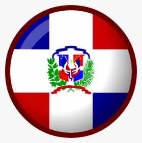 Dominican Republic Flag Tattoo - Dominican Republic Flag Logo, HD Png Download, Transparent PNG