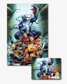 Venom 11 Unknown Comic Books Jay Anacleto Exclusive - Jay Anacleto Venom 11 Variant Cover, HD Png Download, Transparent PNG