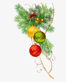 Transparent Pine Clipart - Christmas Decor Vector Png, Png Download, Transparent PNG