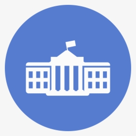 Election White House Icon - White House Icon, HD Png Download, Transparent PNG