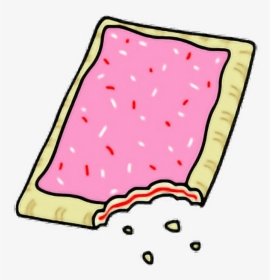 #poptart #cute #strawberry #strawberrypoptart #kawaii - Strawberry Pop Tart Cartoon, HD Png Download, Transparent PNG