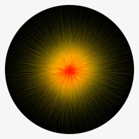 #starburst #flower #fireworks #burst #orange #yellow - Circle, HD Png Download, Transparent PNG