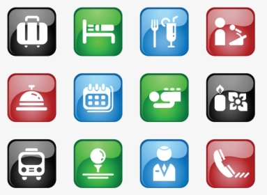 Hospitality - Png Hotel Icons, Transparent Png, Transparent PNG
