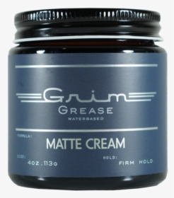 Grim Grease Matte Cream, HD Png Download, Transparent PNG