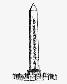 Transparent Egyptian Symbols Png - Egyptian Obelisk Obelisk Drawing, Png Download, Transparent PNG