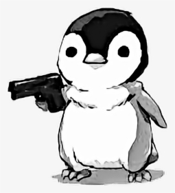 Penguin Pinguin Fofo Sticker - Pedo Penguin, HD Png Download, Transparent PNG