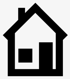 House Clip Art - House B&w Clipart, HD Png Download, Transparent PNG