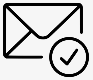 Check Aprove Email Message - Check Email Icon Png, Transparent Png, Transparent PNG