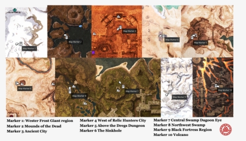 Conan Exiles Obelisk Map - Conan Exiles Attune Bracelet, HD Png Download, Transparent PNG