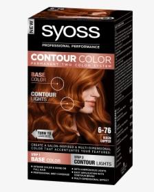 Syoss Com Contour Color 6 76 Vixen Copper Blond - Syoss Contour Color, HD Png Download, Transparent PNG