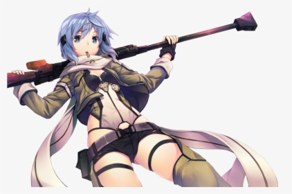 Transparent Anime Girl Sword, HD Png Download, Transparent PNG