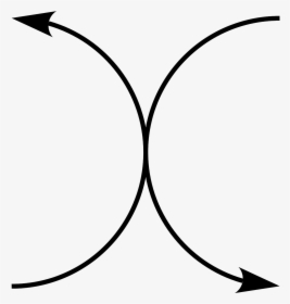 Two Half Circles Symbol, HD Png Download, Transparent PNG