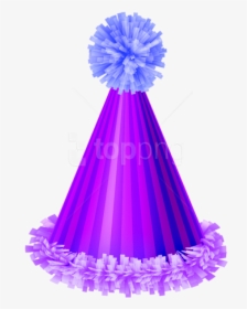 Free Png Download Purple Party Hat Png Images Background - Purple Party Hat Png, Transparent Png, Transparent PNG