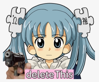 File - Deletethis - Anime Delete This Png, Transparent Png, Transparent PNG