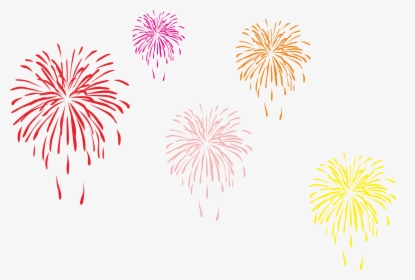 Transparent Fireworks Gif Png - Chinese New Year Fireworks Gif, Png Download, Transparent PNG