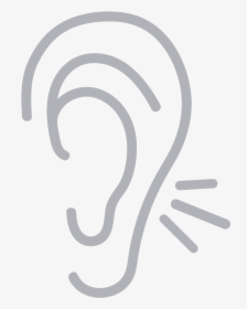 Ear Icon - Illustration, HD Png Download, Transparent PNG