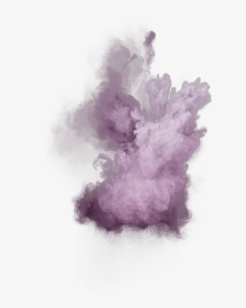 Purple Powder Explosion - Transparent Colorful Smoke Png, Png Download, Transparent PNG