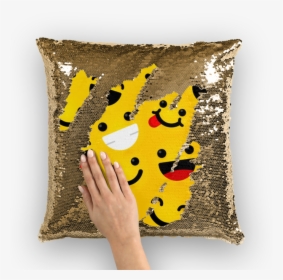 Party Hat Emoji Png -emoji & Smileys Cushion Cover - Nicolas Cage Pillow, Transparent Png, Transparent PNG
