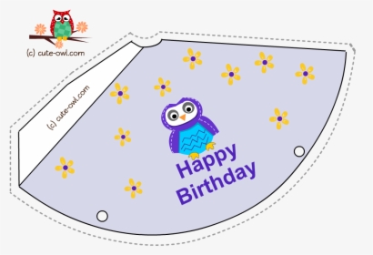 Free Printable Birthday Hat, HD Png Download, Transparent PNG