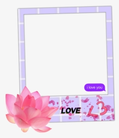 #frame #love #couple #tumblr #flower - Frame Love Png, Transparent Png, Transparent PNG