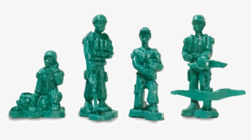 Transparent Army Men Clipart - Figurine, HD Png Download, Transparent PNG