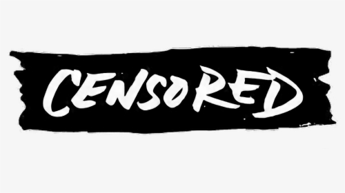 #censored #censura #darks #decoracion - Calligraphy, HD Png Download, Transparent PNG