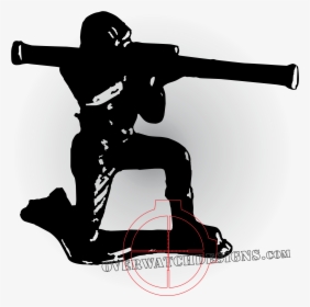 Army Man With Bazooka, HD Png Download, Transparent PNG