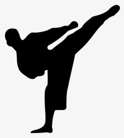 Kickboxing Kick Karate Free Picture - Martial Arts Clip Art, HD Png Download, Transparent PNG
