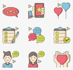 Cute Customer Feedback - Cute Icon Feedback Png, Transparent Png, Transparent PNG