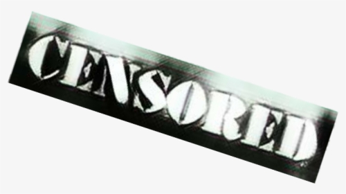 #censurado #censura #censored - Stencil, HD Png Download, Transparent PNG