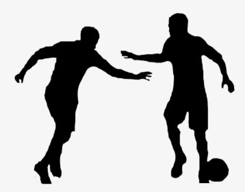 Football Silhouette - Silhouette, HD Png Download, Transparent PNG