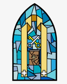 Holy Orders - Stained Glass Window Clip Art, HD Png Download, Transparent PNG